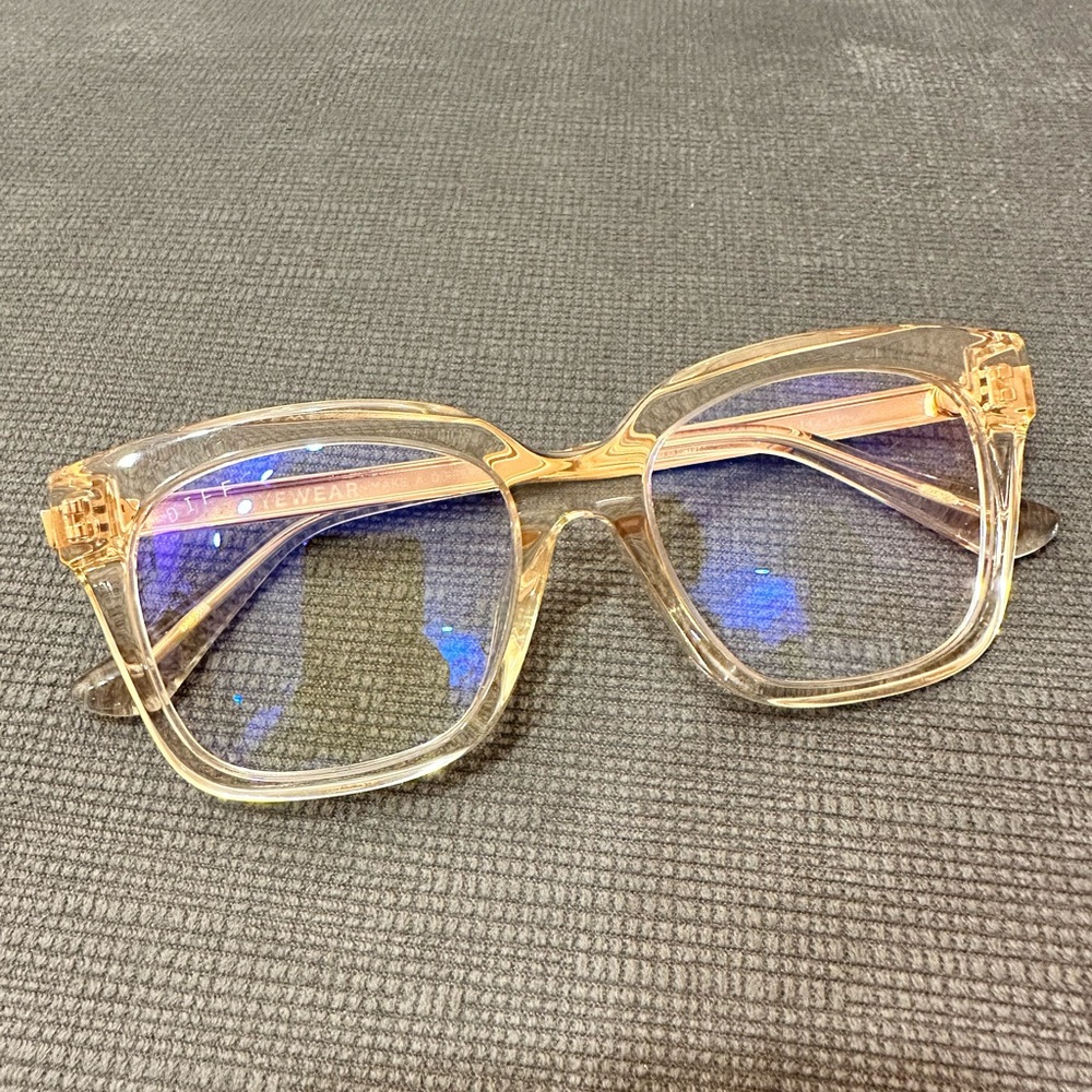 DIFF blue-light (non-prescription) eye glasses